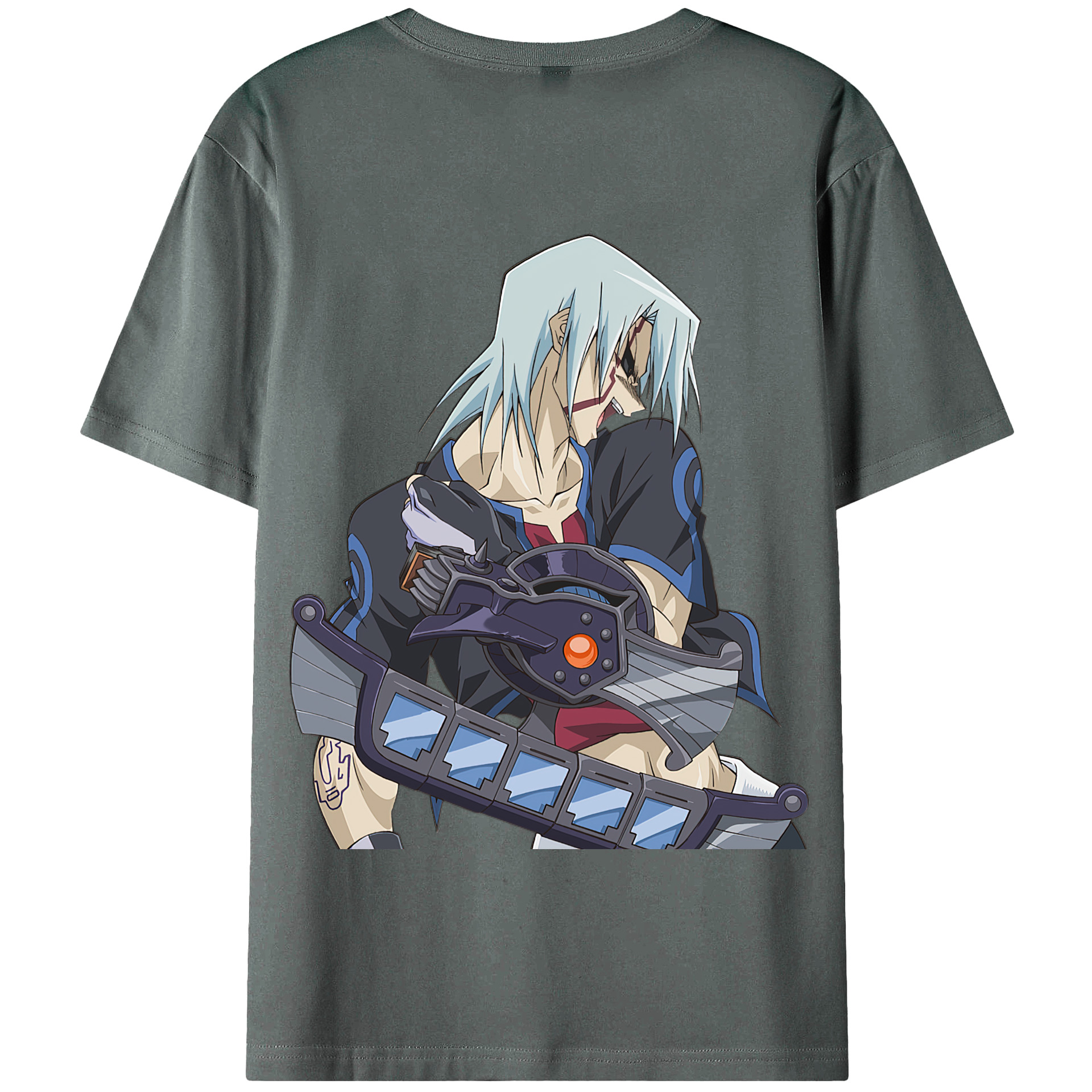（画像用） 遊☆戯☆王 Yu-Gi-Oh! 綿100％半袖Tシャツ（背面プリント）